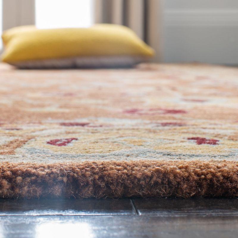 Anatolia AN562 Hand Tufted Indoor Accent Rug - Tan/Ivory - 3'x5' - Safavieh