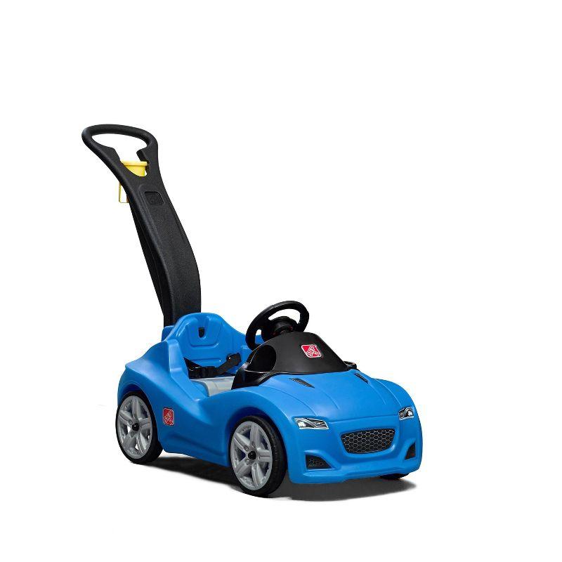 Step2 Blue Whisper Ride Cruiser Push Car with Seat Belt