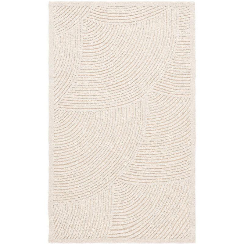 Textural TXT105 Hand Tufted Indoor Accent Rug - Ivory - 3'x5' - Safavieh