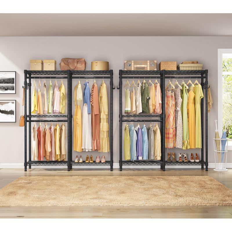 VIPEK V4 Garment Rack Bedroom Armoires Compact Freestanding Closet Storage Organizer