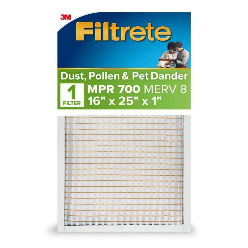 Filtrete 16x25x1 Electrostatic Air Filter for Dust and Pet Dander