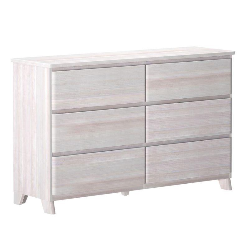 Gracie Oaks Modern Farmhouse 6 Drawer Dresser