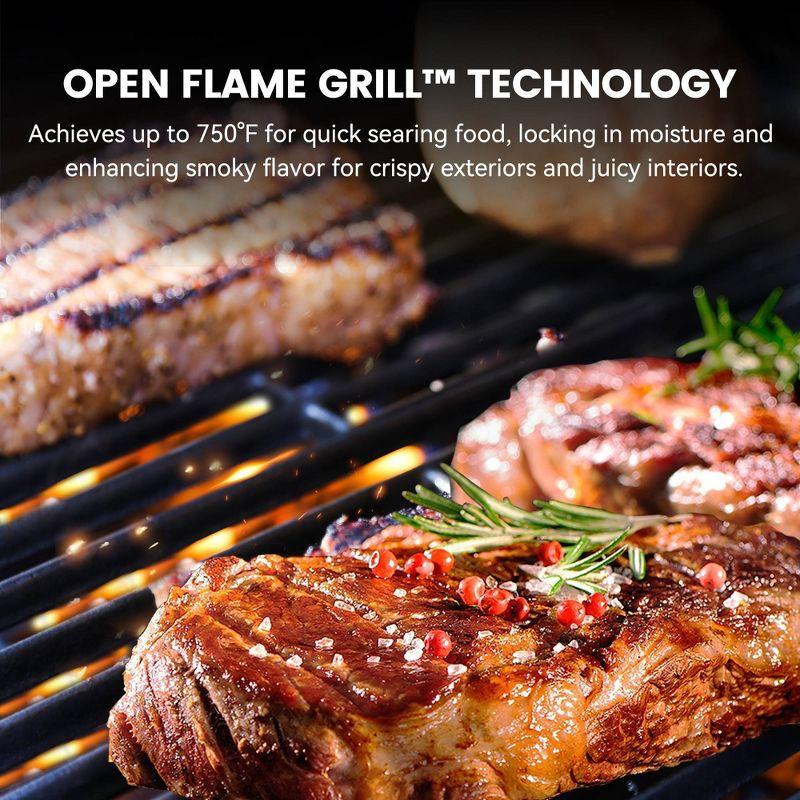 ZPG-6002B Wood Pellet Grill BBQ Smoker Digital Control - Brown - Z Grills