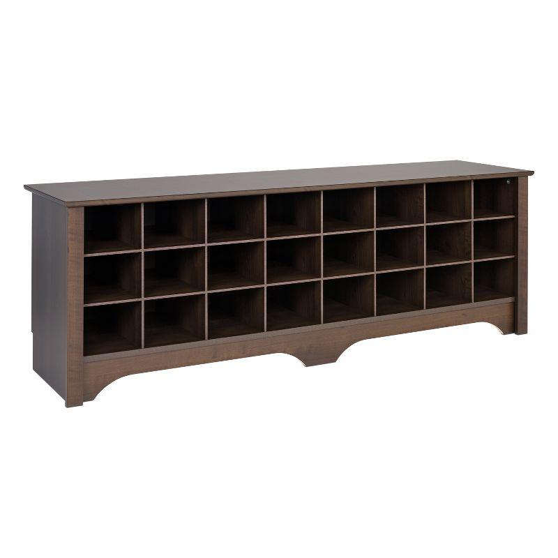 60" Shoe Cubby Bench - Prepac