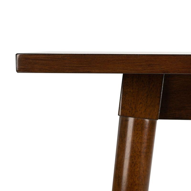 Tia Rectangle Dining Table - Walnut - Safavieh