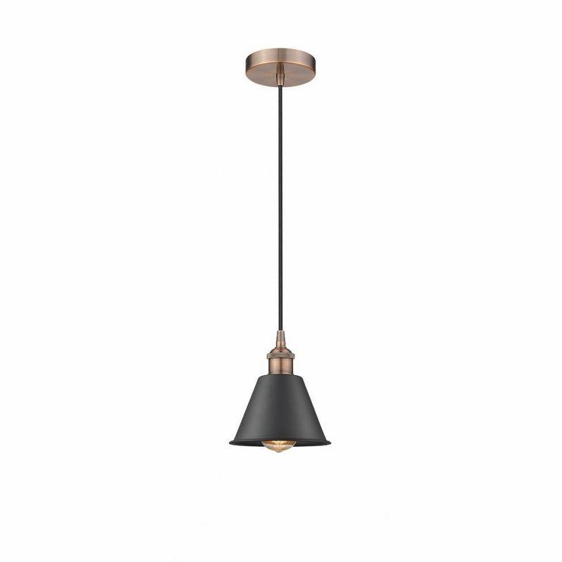Innovations Lighting Smithfield 1 - Light Pendant in  Antique Copper