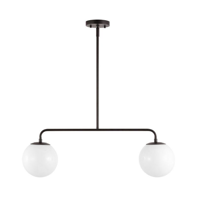 Conyer 2 Light 18" Pendant - Black - Safavieh.