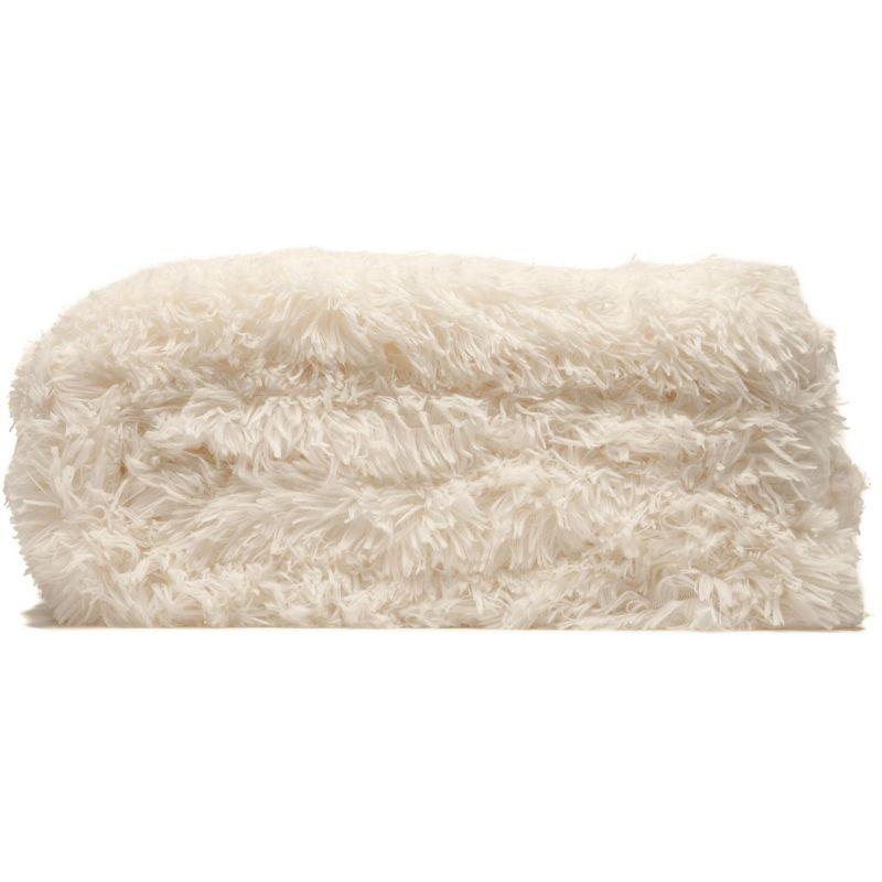Chanasya Shaggy Shaggy Super Elegent Sherpa Long Fur Throw