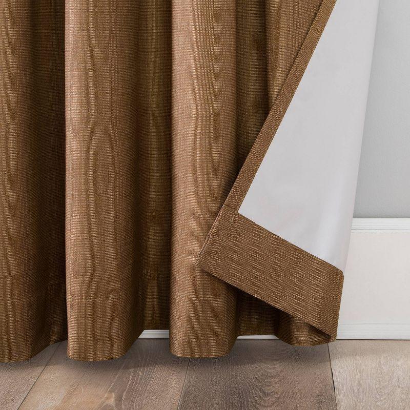Sun Zero Cameron Thermal Insulated 100% Blackout Grommet Curtain Panel