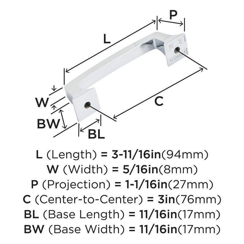 Mulholland 3" Center to Center Bar Pull