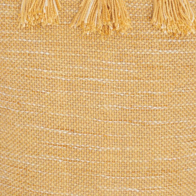 Life Styles Woven with Tassels Throw Pillow - Mina Victory