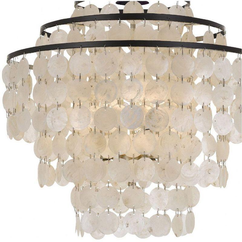 Crystorama Lighting Brielle 4 - Light Chandelier in  Dark Bronze