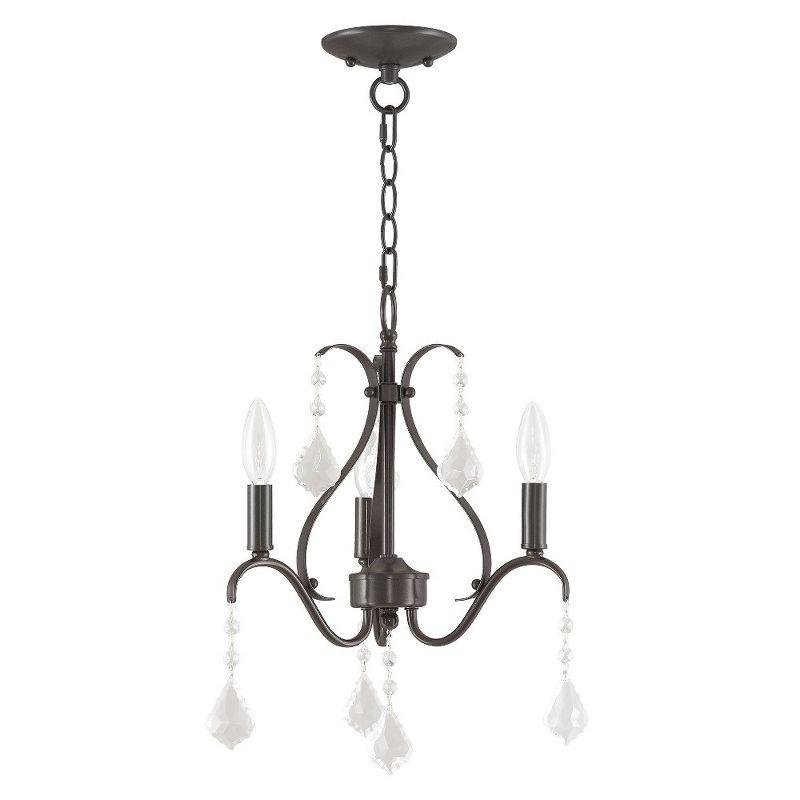 Livex Lighting Caterina 3 - Light Chandelier in  English Bronze