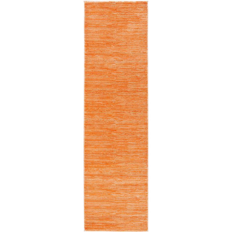 Vision VSN606 Power Loomed Runner Rug - Orange - 2'2"x8' - Safavieh.