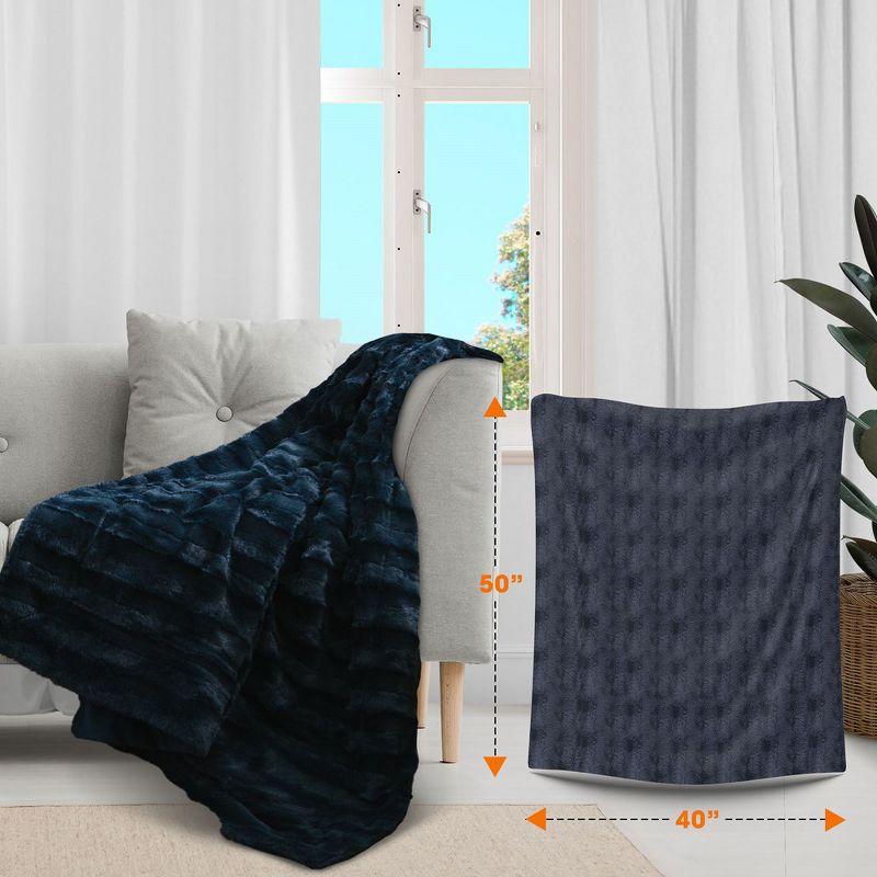 Cheer Collection Plain Weave / Muslin Throw Blanket