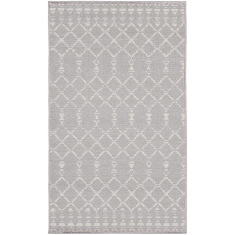 Nourison Whimsicle WHS02 Indoor only Area Rug - Grey 3' x 5'