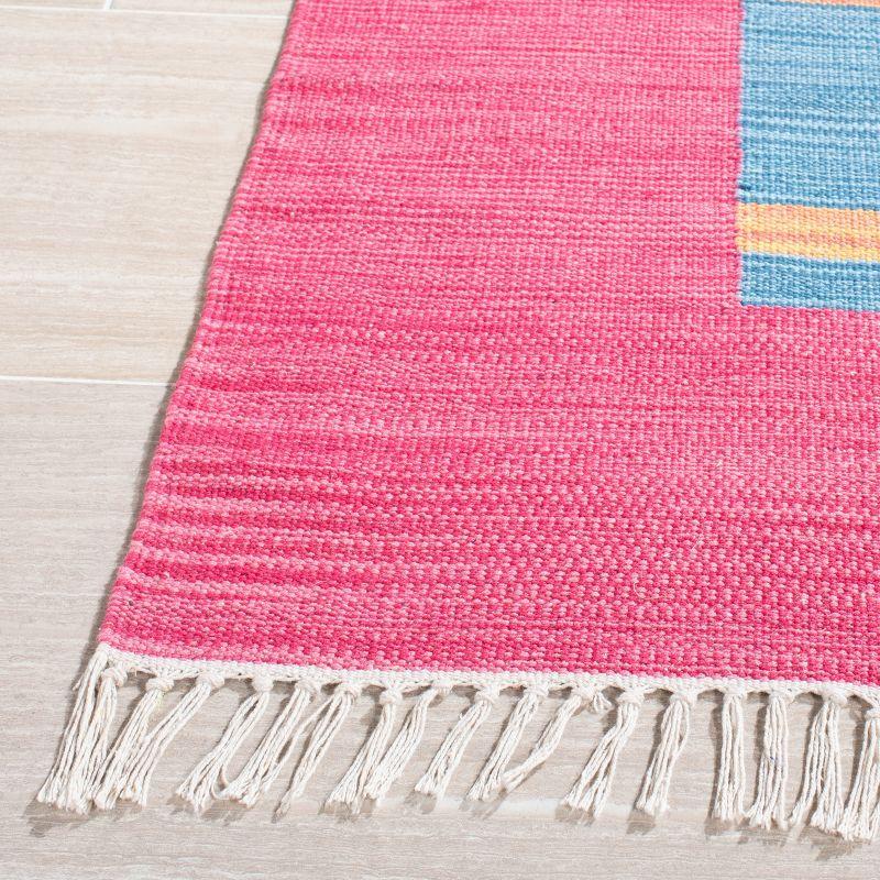 Montauk MTK551 Hand Woven Area Rug - Red/Blue - 3'x5' - Safavieh.