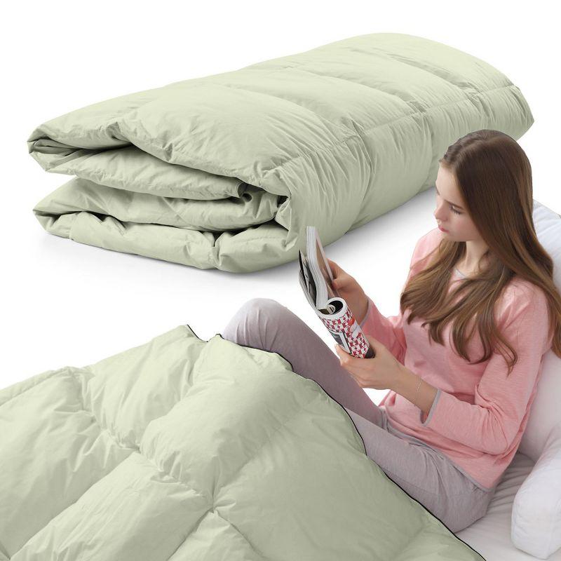 Cheer Collection Baffle Box Stitch Comforter