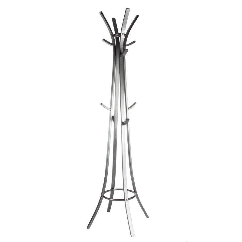 Modern Iron Coat Rack Silver - Olivia & May