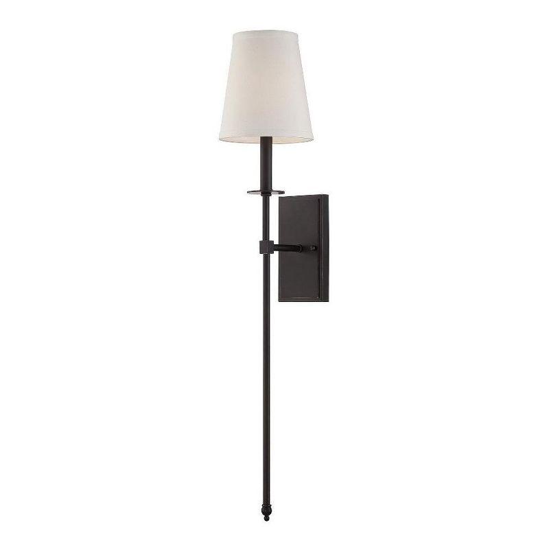 Savoy House Monroe 1 - Light Wall Light in  Classic Bronze