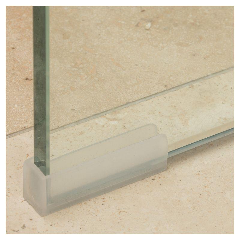 30" Ramona Console Table Clear - Christopher Knight Home: Tempered Glass, Modern Entryway