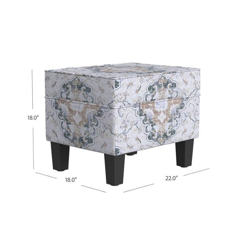 Medium Storage Ottoman  - HomePop