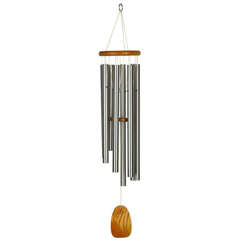 Silver and Cherry Wood Gregorian Tenor Wind Chime