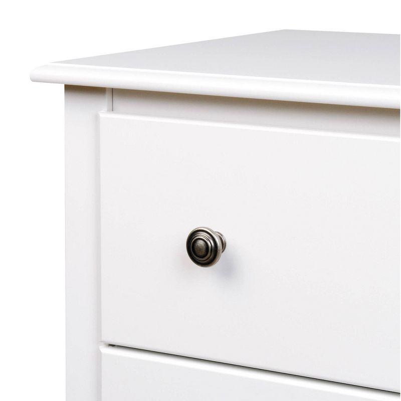 Tall 2 - Drawer Nightstand with Open Shelf - Prepac