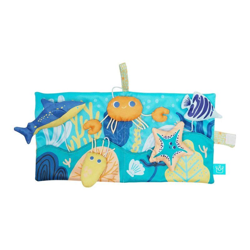 Manhattan Toy Deep Sea Dive Machine Washable Bath Time Activity Book for Infants and Toddlers