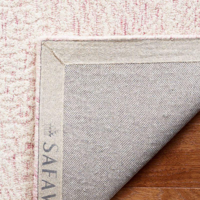 Ebony EBN105 Hand Tufted Indoor Area Rug - Pink/Ivory - 5'x8' - Safavieh