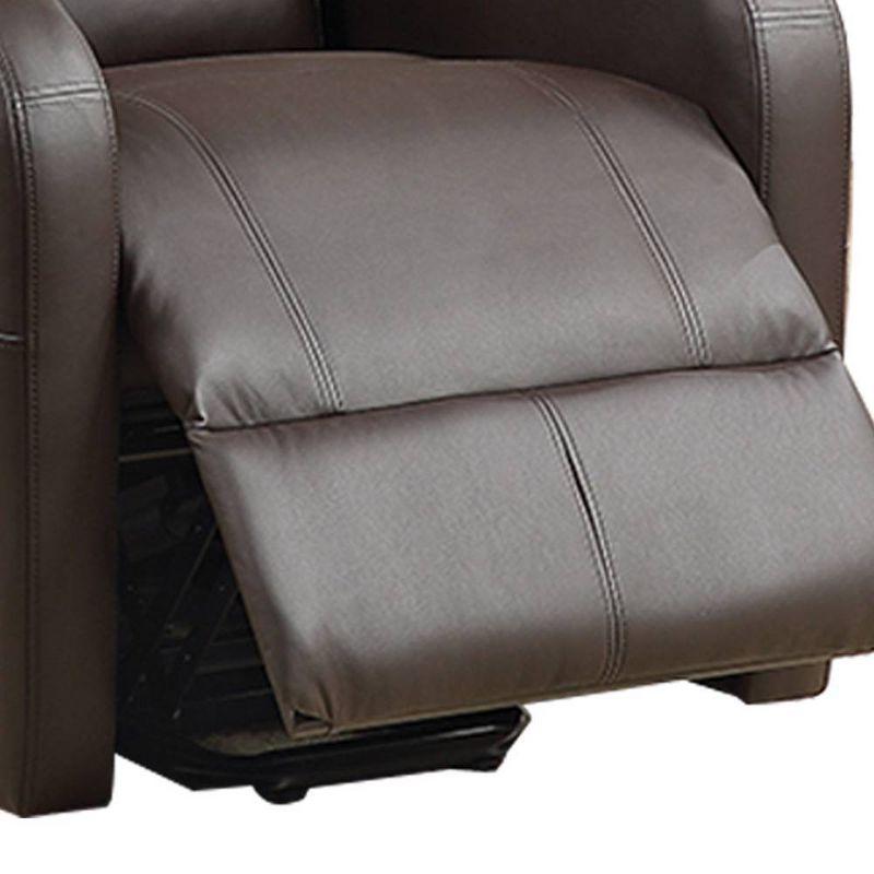 Ricardo 28.4" Wide Faux Leather Power Lift Assist Standard Recliner