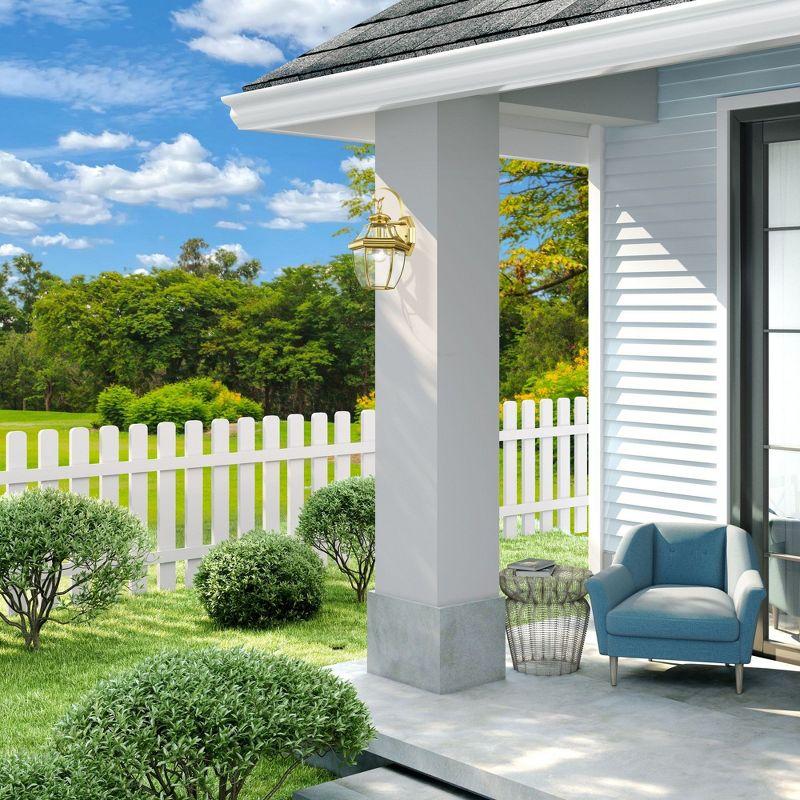 Livex Lighting Monterey 1 - Light Wall Light in  Polished Brass