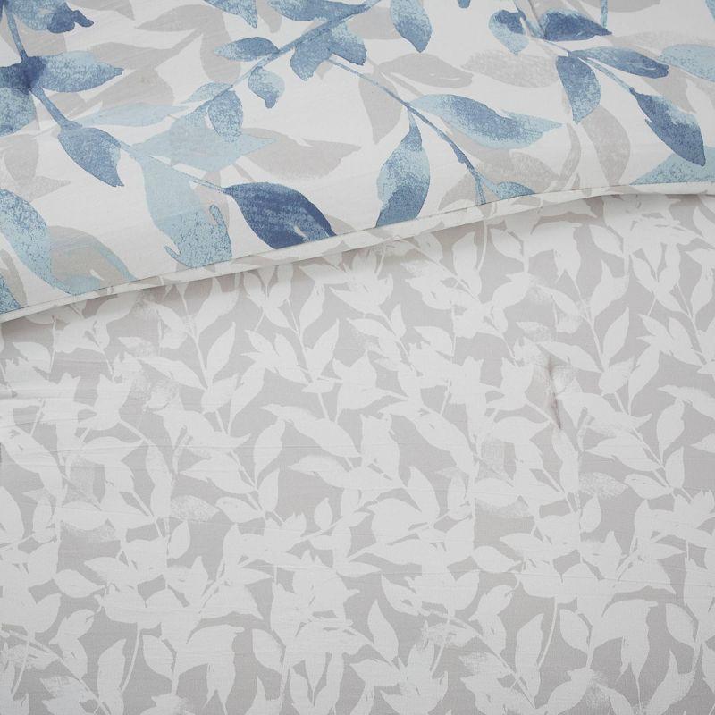 Madison Park Essentials Sofia Microfiber Reversible Comforter Set with Bed Sheets