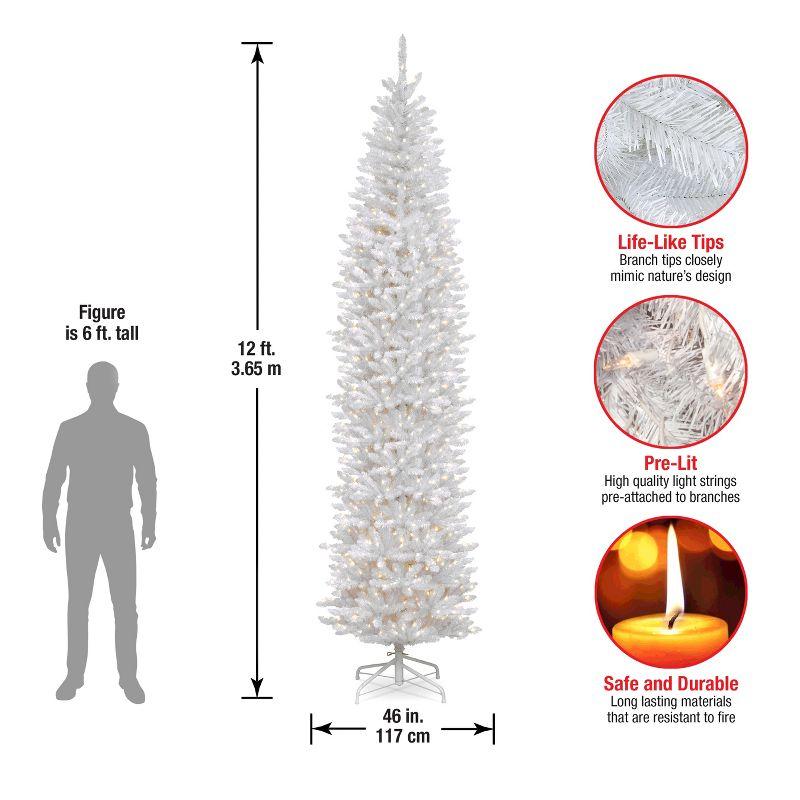 Lighted Artificial Fir Christmas Tree