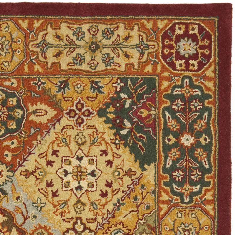 Heritage HG512 Handmade Area Rug - 4'x4' - Multi - Safavieh