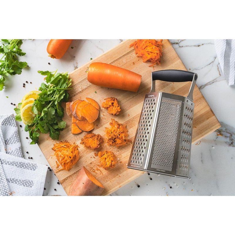 Cuisipro 6 Sided Boxed Grater With Bonus Ginger Grater