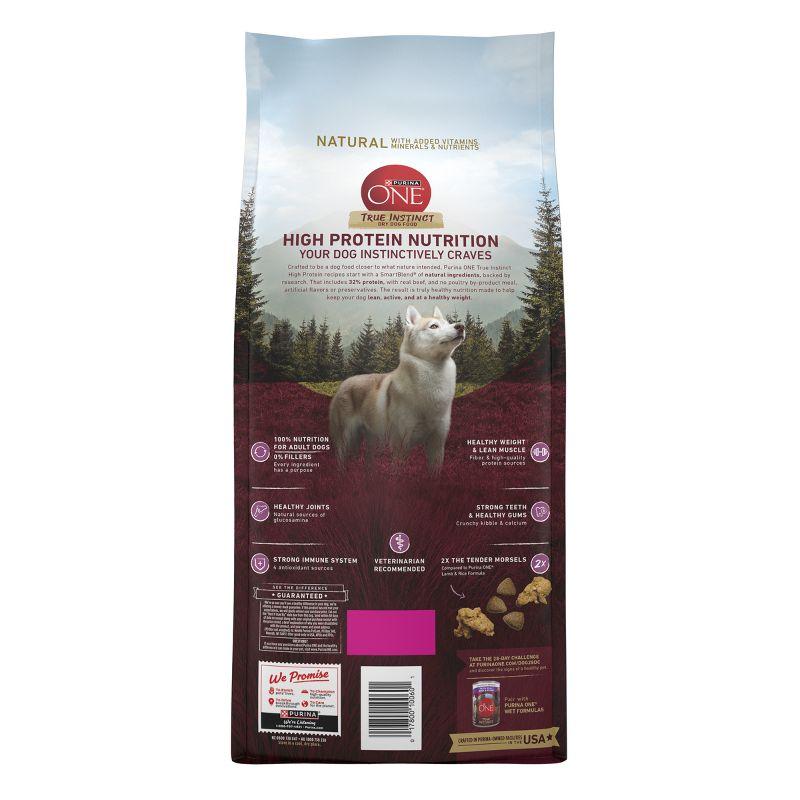 Purina ONE True Instinct Lean Muscle with Real Beef Flavor Dry Dog Food - 3.8lbs