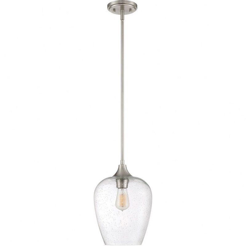 Quoizel Lighting Towne 1 - Light Pendant in  Brushed Nickel