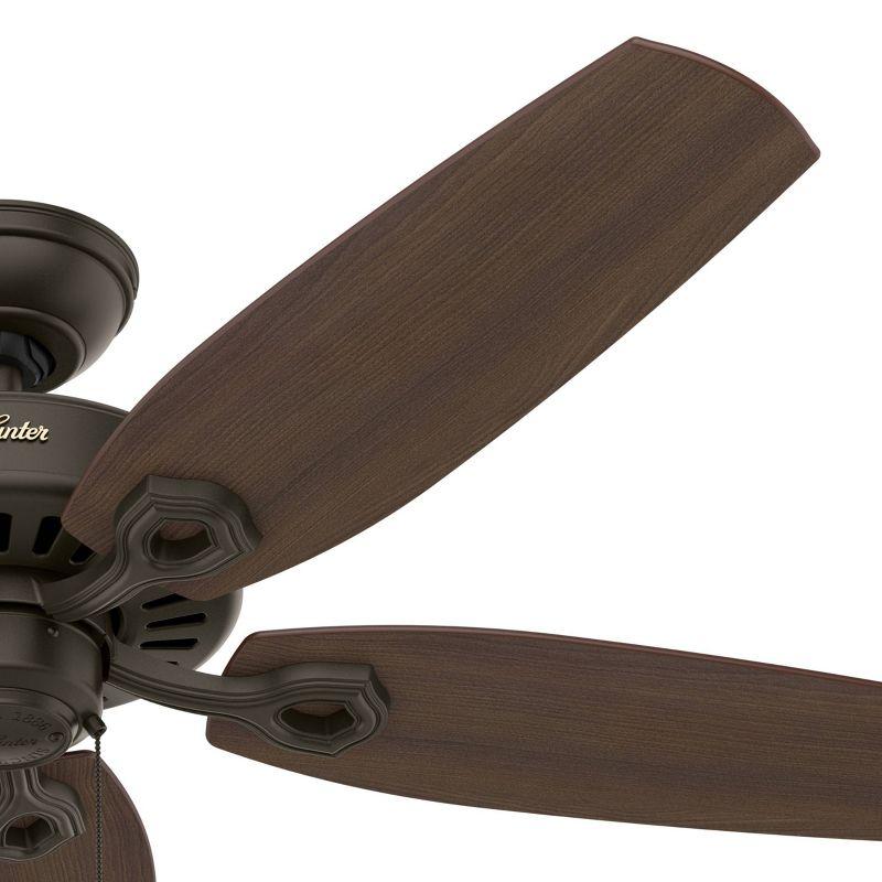 52" Builder Elite 5 - Blade Standard Ceiling Fan with Pull Chain