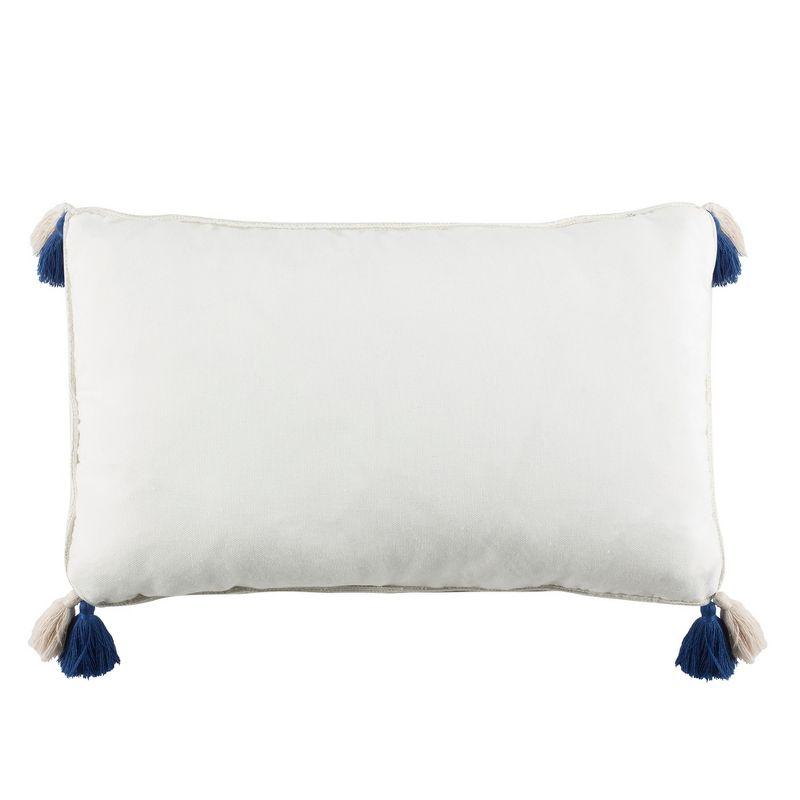 Roma Pillow - Multi - 12"X18" - Safavieh