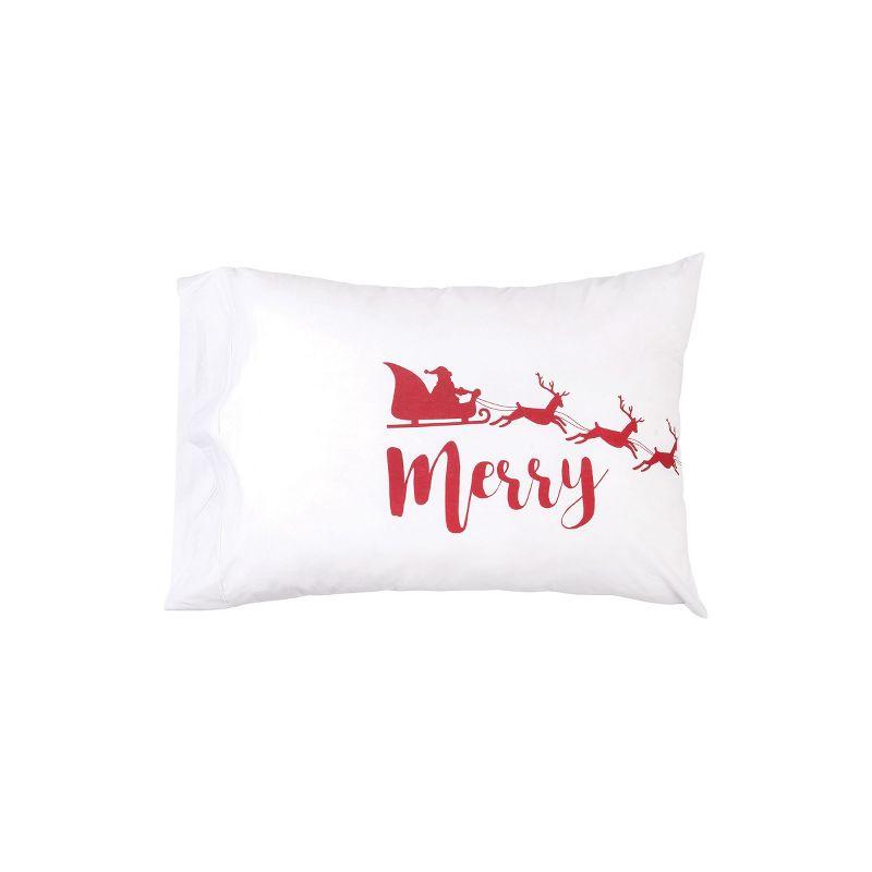 Merry Christmas Pillowcase Set