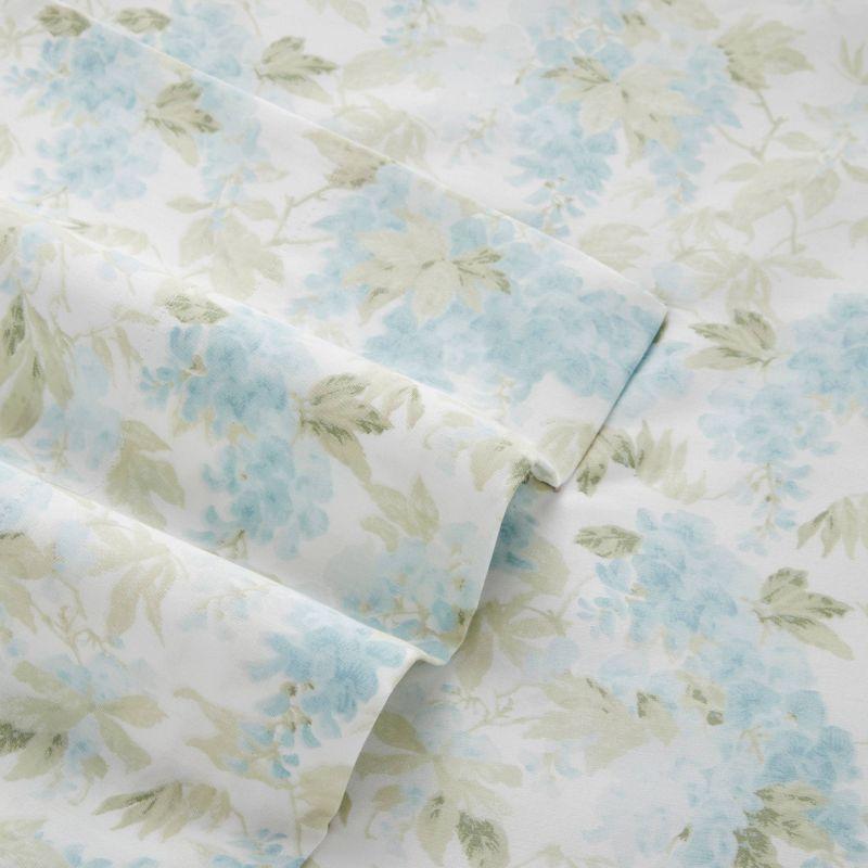 Laura Ashley Sateen Cotton Printed Sheet Sets