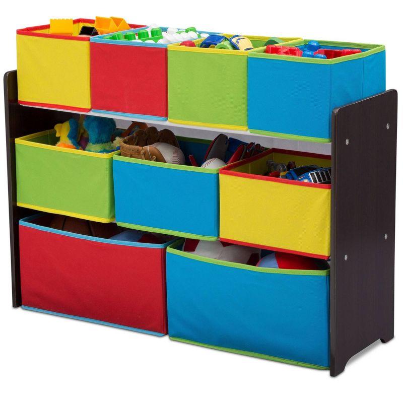 Delta Children Deluxe Multi-Bin Toy Organizer with Storage Bins - Greenguard Gold Certified