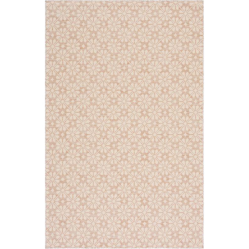 Martha Stewart Hampton - MSR4491 - Indoor Power Loomed Area Rugs - Natural/Beige - 6'5"x9'6"
