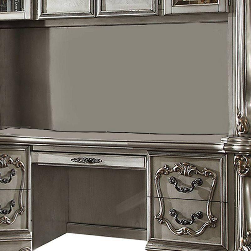 Versailles Computer Desk & Hutch with File Storage, Claw Feet - Acme Furniture