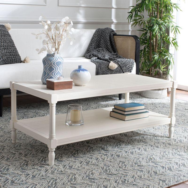 Bela Coffee Table - White - Safavieh