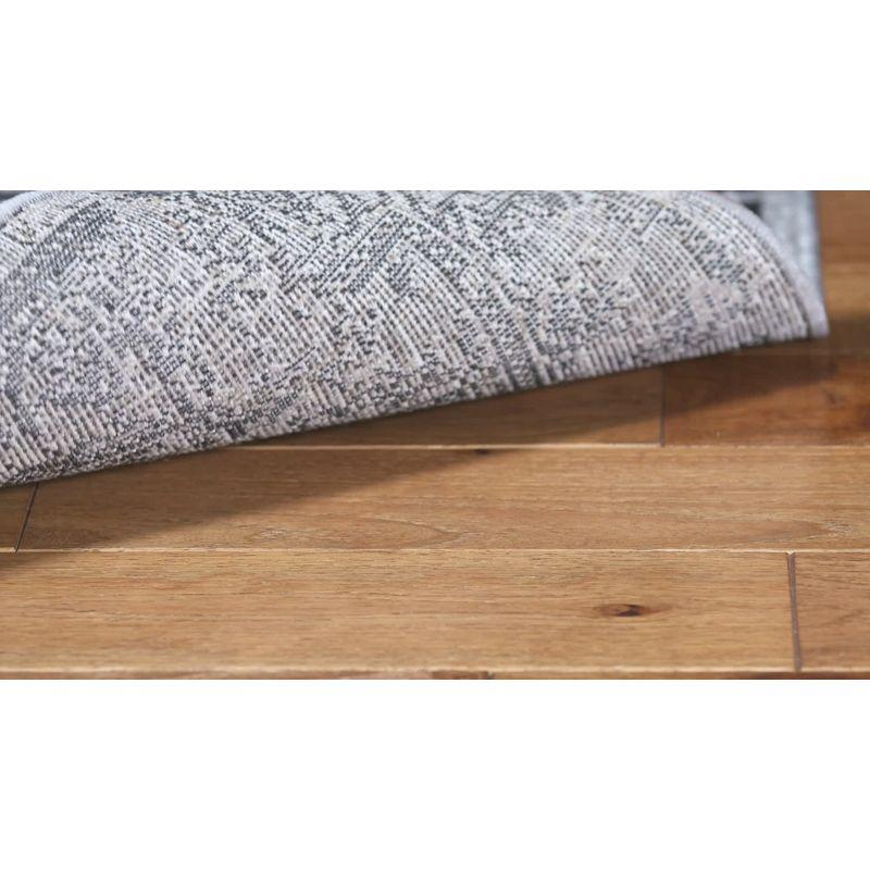 Adirondack ADR101 Power Loomed Area Rug - Ivory/Silver - 9'x9' - Safavieh.