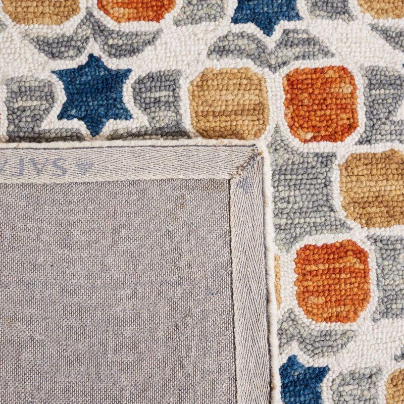 Aspen APN128 Hand Tufted Area Rug  - Ivory/Grey - 3'x5' - Safavieh.