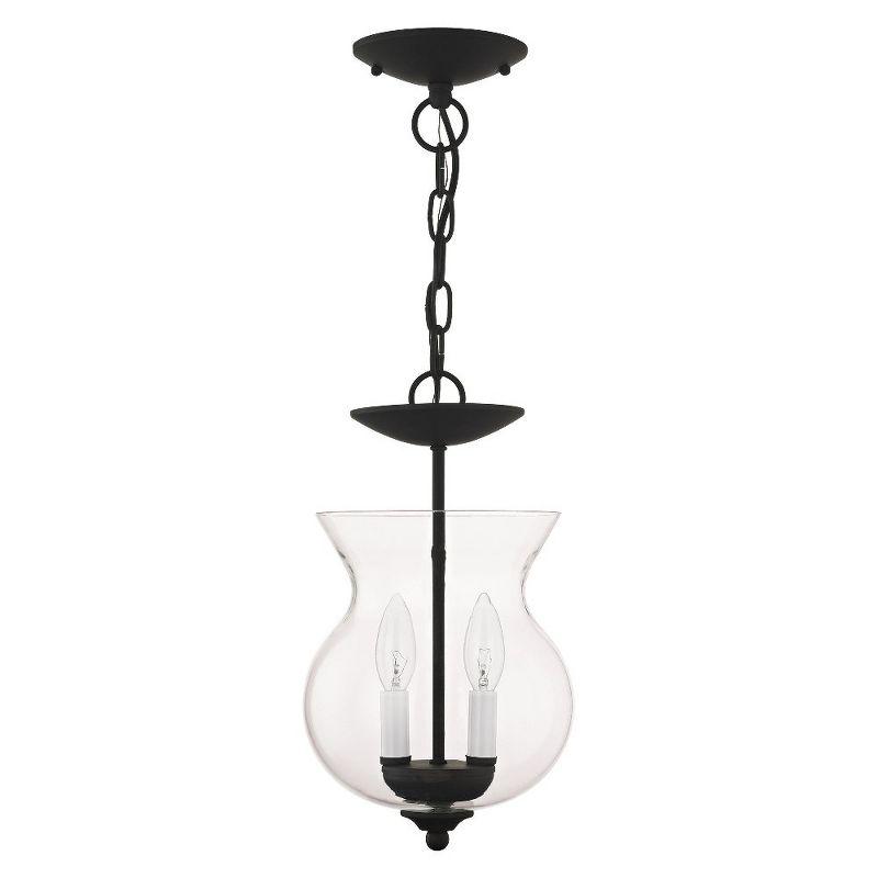 Livex Lighting Heritage 2 - Light Pendant in  Black