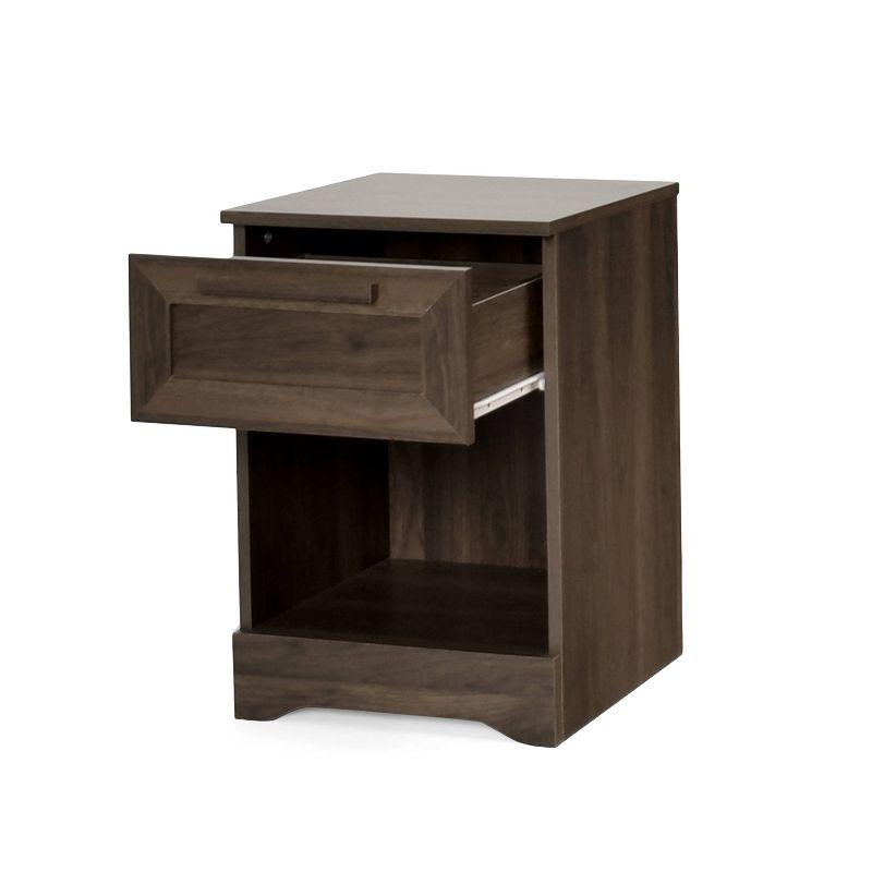 Christopher Knight Home Danbury Rustic Nightstand with Drawer Walnut